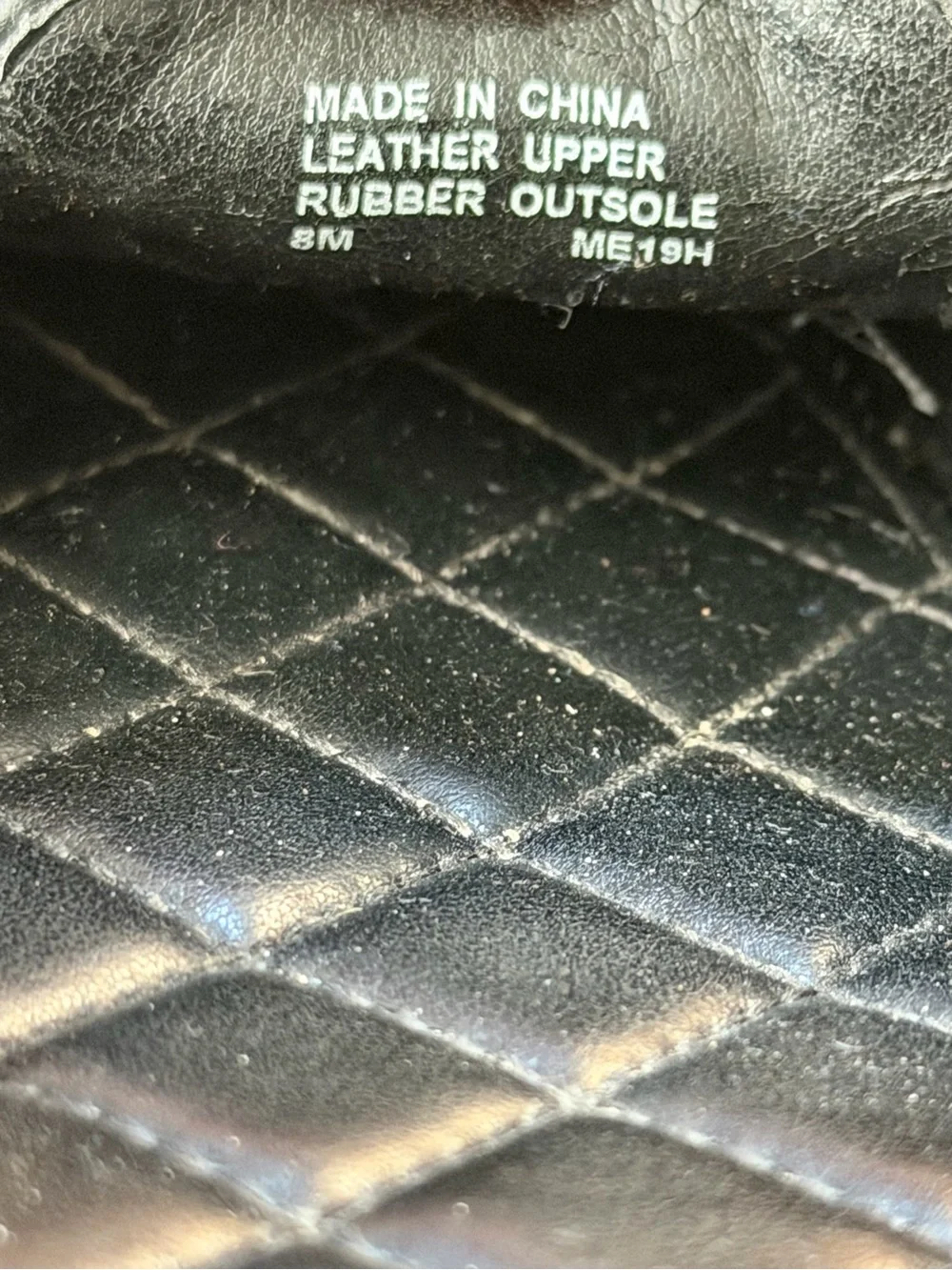 Michael Kors Black Quilted Leather Ballet Flats with Silver MK Emblem